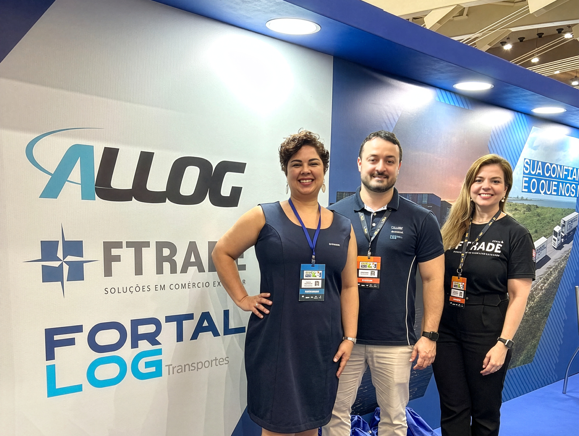 Allog, FTrade e Fortallog:  Presença Forte e Conectada na Expolog 2025